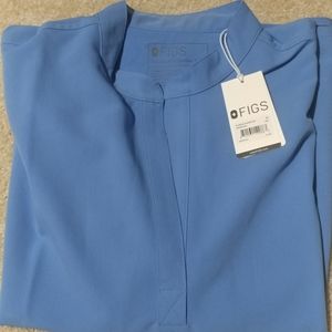 FIGS Ceil Blue Rafaela Medium Scrub Top